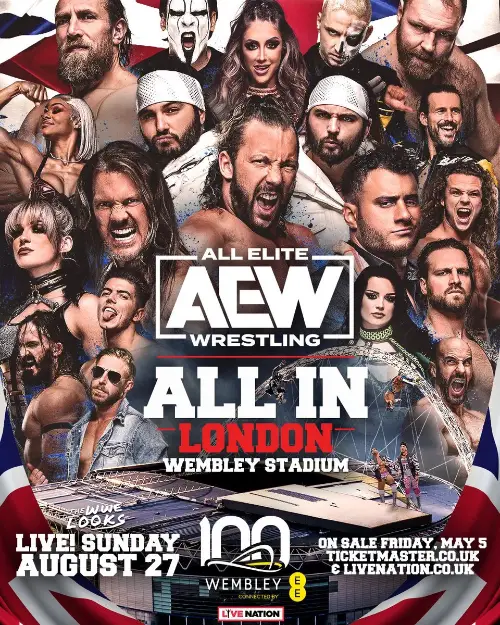 AEW All In London 2023 онлайн